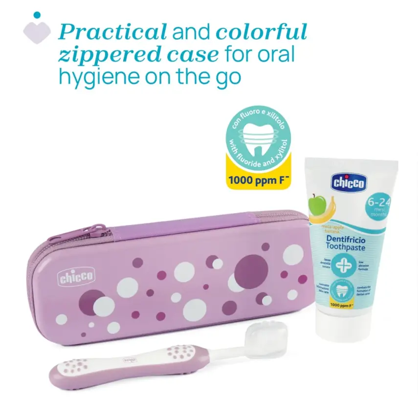 Chicco Diş Fırça Seti Lila - 2