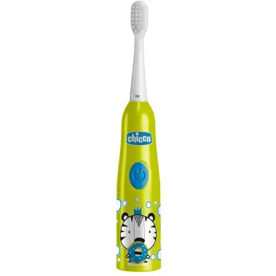 Chicco Elektrikli Diş Fırçası Tiger Yeşil 3-6 Yaş