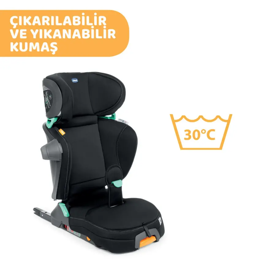 Chicco Fold Go Katlanabilir I-Size Çocuk Bebek Oto Koltuğu 15-36 Kg Omra - 8