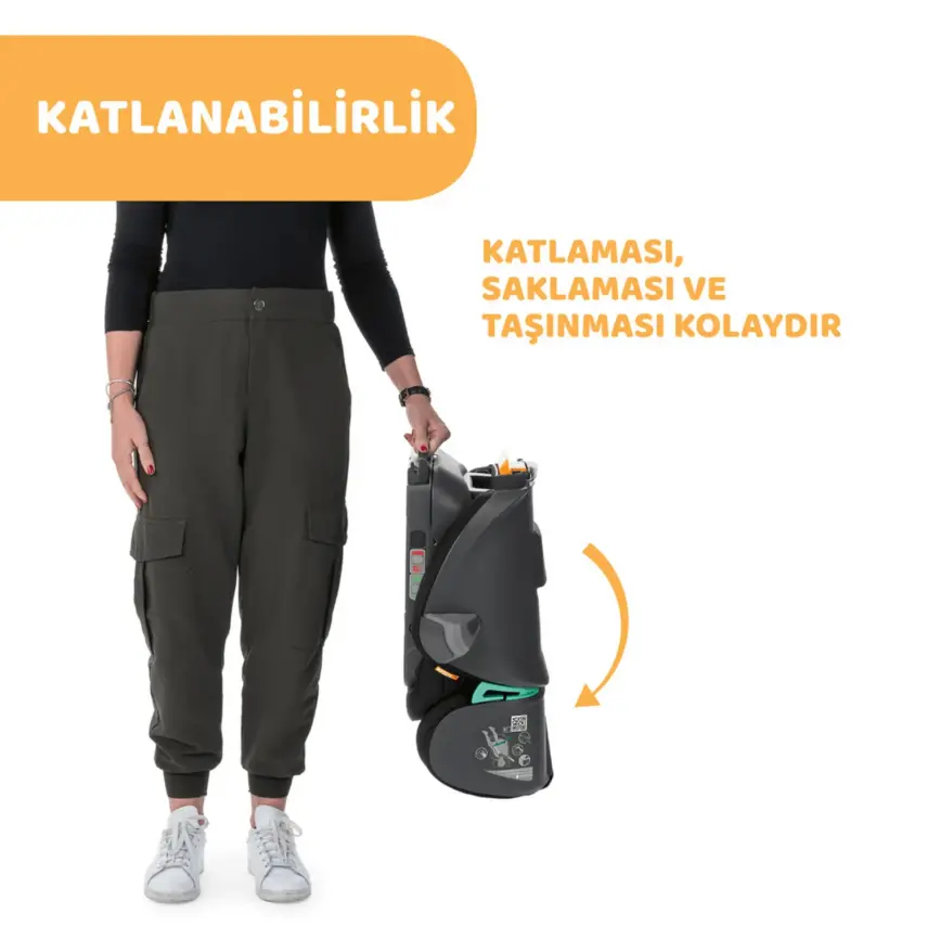 Chicco Fold Go Katlanabilir I-Size Çocuk Bebek Oto Koltuğu 15-36 Kg Omra - 13