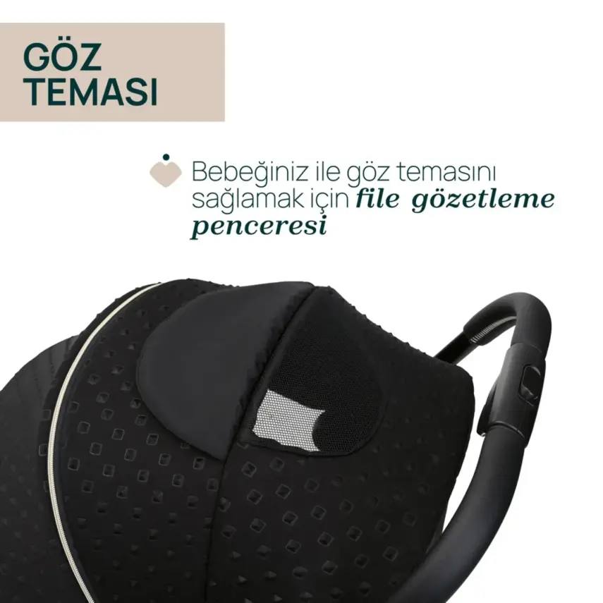 Chicco Goody Xplus Kabin Travel Sistem-Seyahat Sistem Bebek Arabası Black Re_Lux - 9