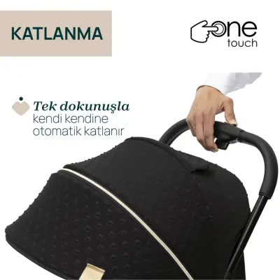 Chicco Goody Xplus Kabin Travel Sistem-Seyahat Sistem Bebek Arabası Black Re_Lux - 5