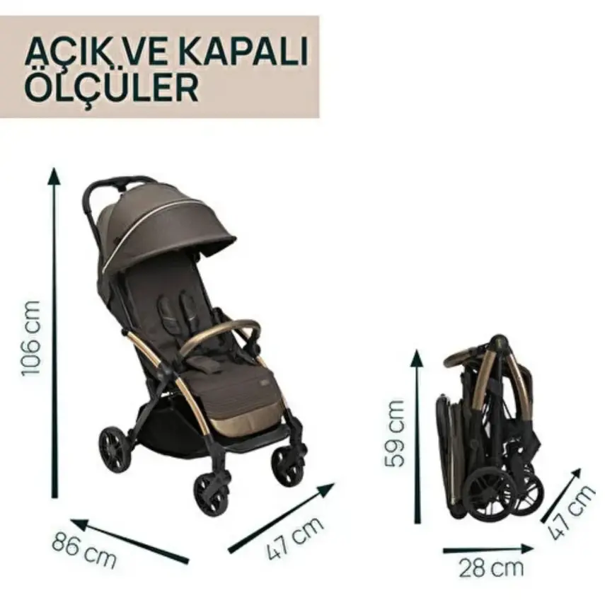 Chicco Goody Xplus Kabin Travel Sistem-Seyahat Sistem Bebek Arabası Bronze Lizard Re_Lux - 6