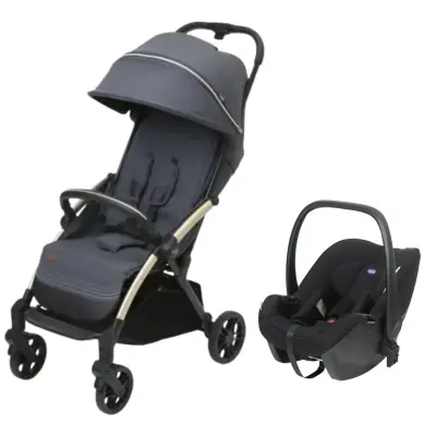 Chicco Goody Xplus Kabin Travel Sistem-Seyahat Sistem Bebek Arabası Dark Shadow