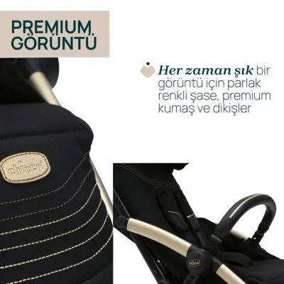 Chicco Goody Xplus Kabin Travel Sistem-Seyahat Sistem Bebek Arabası Dark Shadow - 12