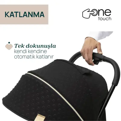 Chicco Goody Xplus Otomatik Katlanır Suya Dayanıklı Kabin Bebek Arabası Dark Shadow - 6