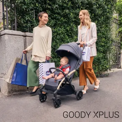 Chicco Goody Xplus Otomatik Katlanır Suya Dayanıklı Kabin Bebek Arabası Pearl Grey - 18