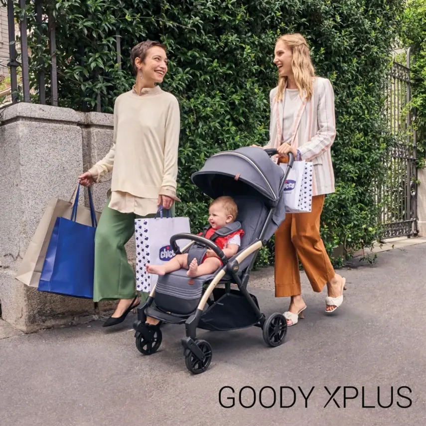 Chicco Goody Xplus Otomatik Katlanır Suya Dayanıklı Kabin Bebek Arabası Radiant Blue - 2