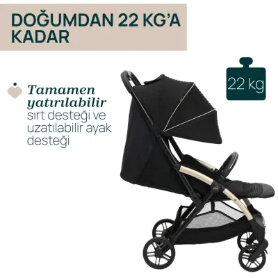 Chicco Goody Xplus Otomatik Katlanır Suya Dayanıklı Kabin Bebek Arabası Radiant Blue - 10