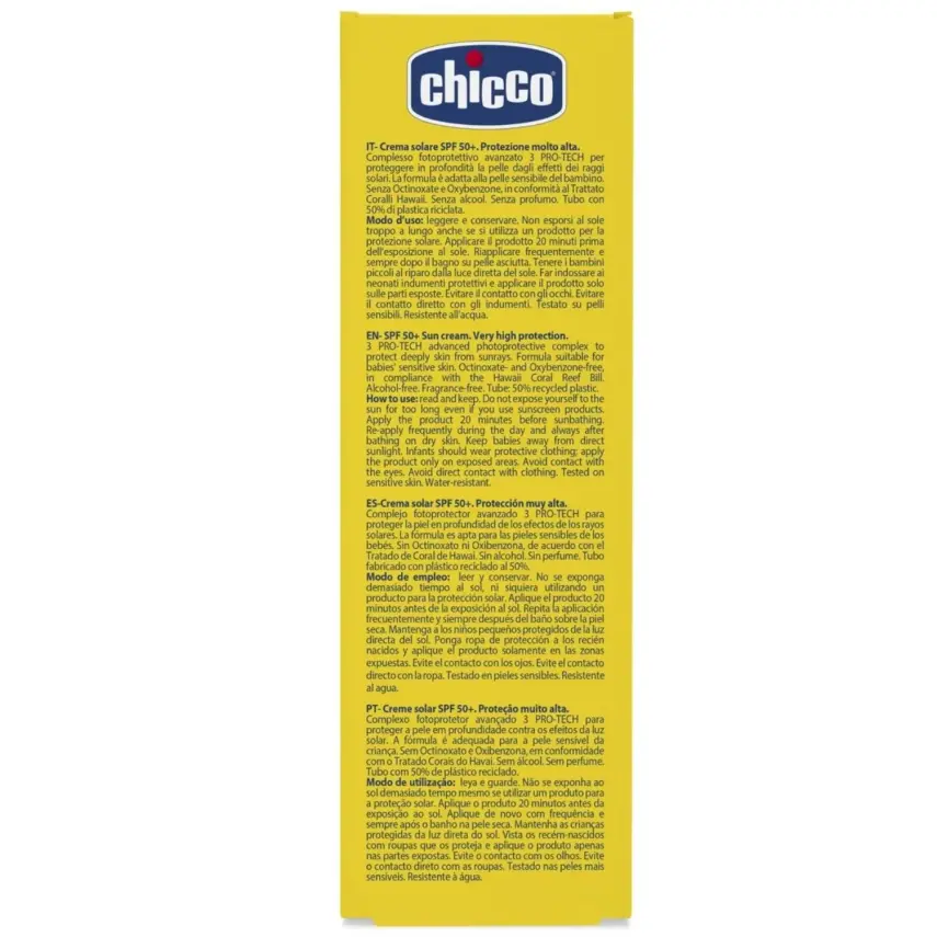 Chicco Güneş Kremi 50+ Faktör 75 ml (Yeni) - 6