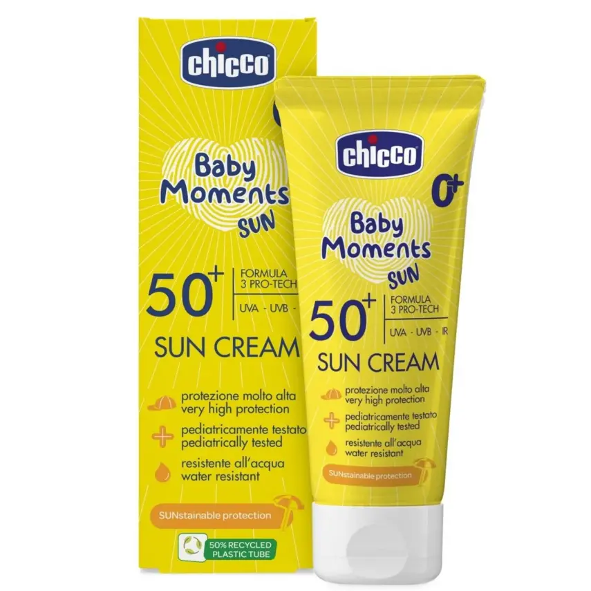 Chicco Güneş Kremi 50+ Faktör 75 ml (Yeni) - 1