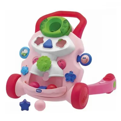 Chicco İlk Adımlar Aktivite Yürüteç Pembe