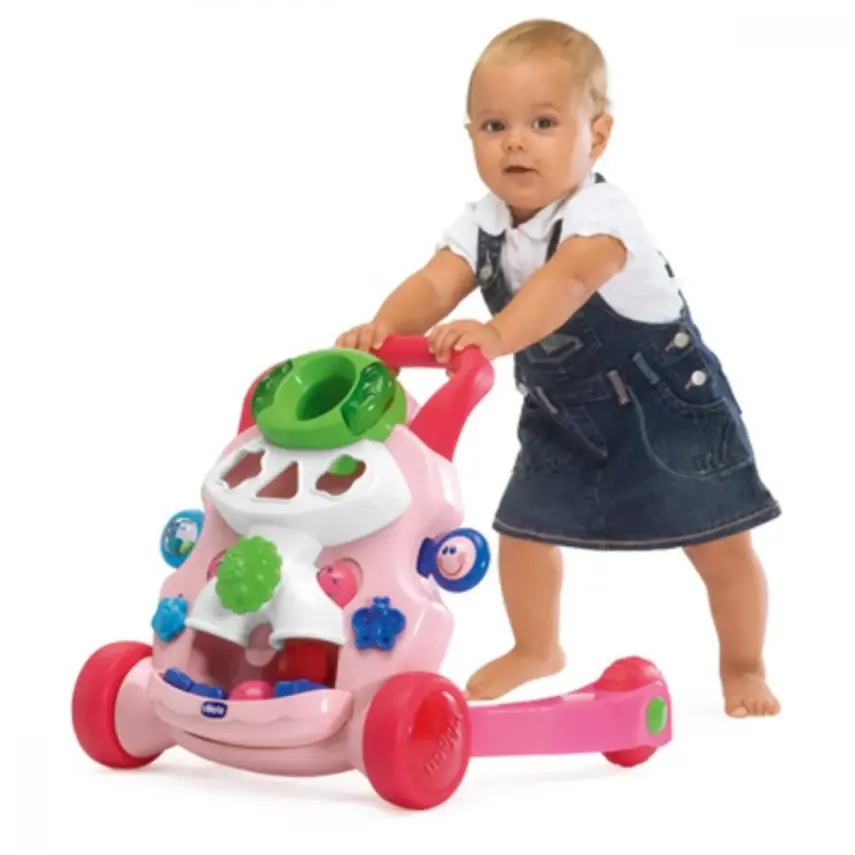 Chicco İlk Adımlar Aktivite Yürüteç Pembe - 3