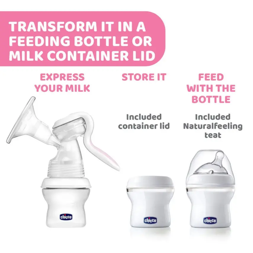 Chicco Natural Feeling Manuel Göğüs Pompası - 7