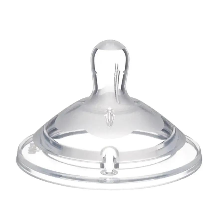 Chicco Natural Feeling Silikon Biberon Emziği 2li 6+ Ay Hızlı Akış - 1