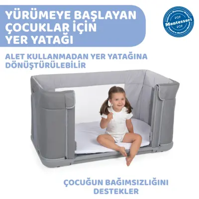 Chicco Next2me Forever Anne Yanı Beşik Cool Grey - 6