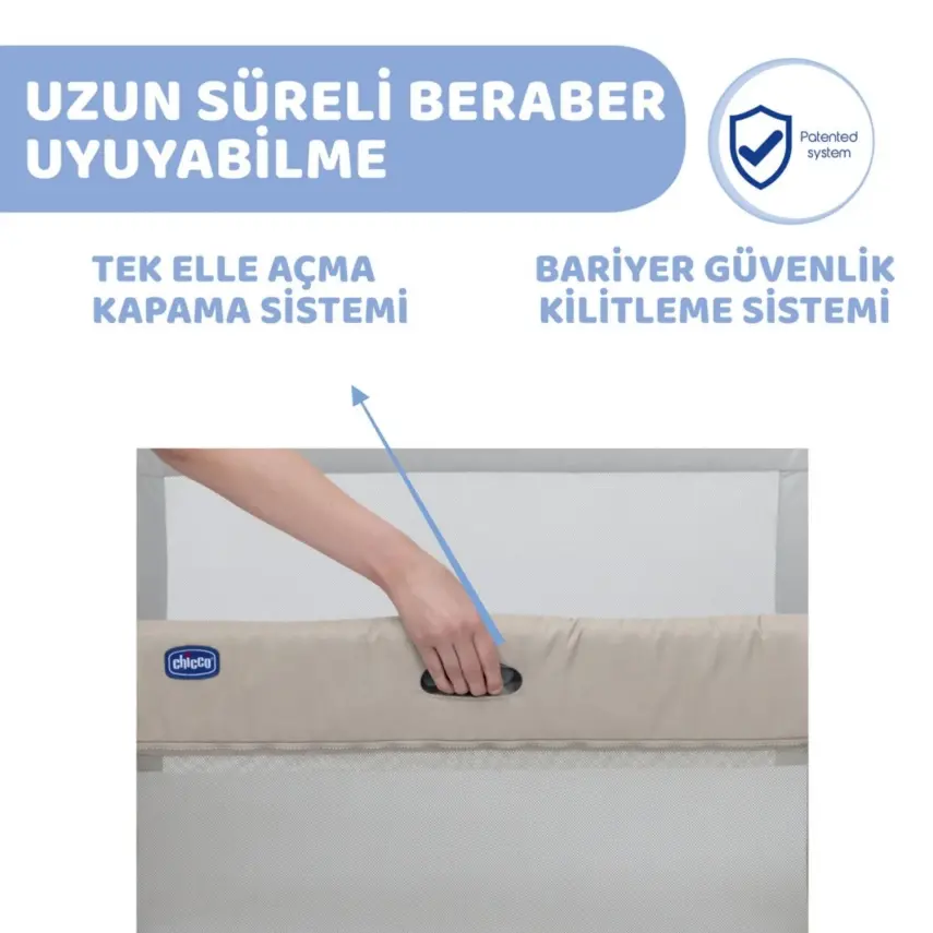 Chicco Next2Me Forever Anne Yanı Beşik Honey Beige - 4