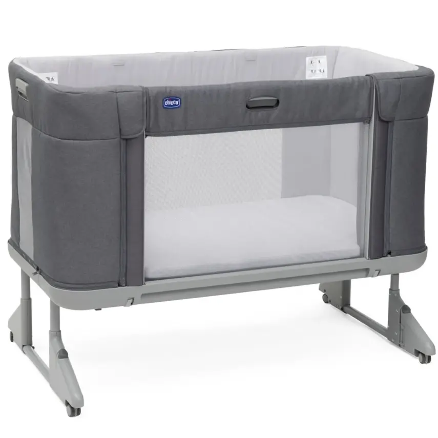 Chicco Next2Me Forever Anne Yanı Beşik Slate Grey - 1