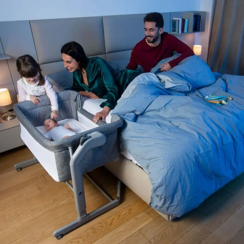 Chicco Next2Me Magic Evo Anne Yanı Beşik Dark Grey - 3