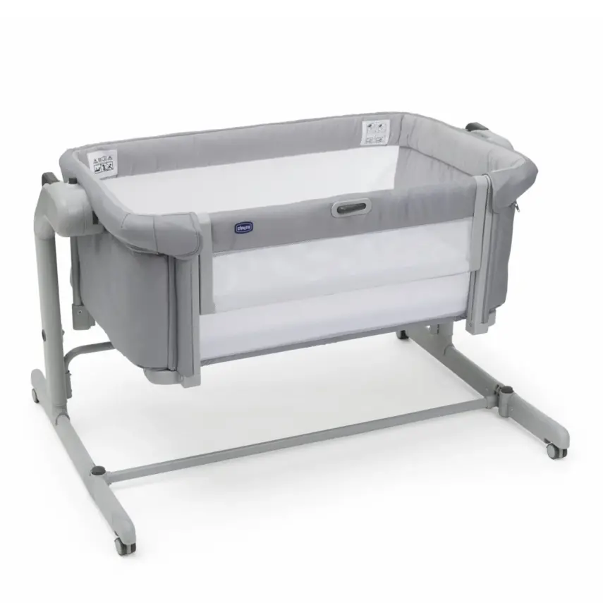Chicco Next2Me Magic Evo Anne Yanı Beşik Grey Mist - 1