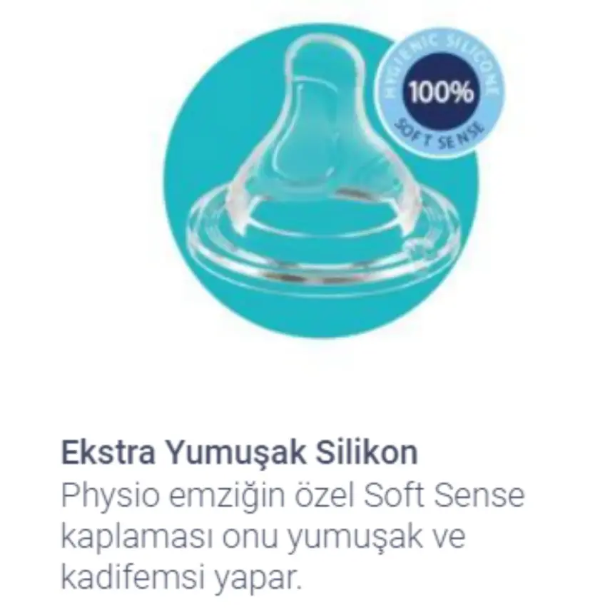 Chicco P5 Antikolik Biberon Emziği Orta Akış 2+ Ay 2'li - 5