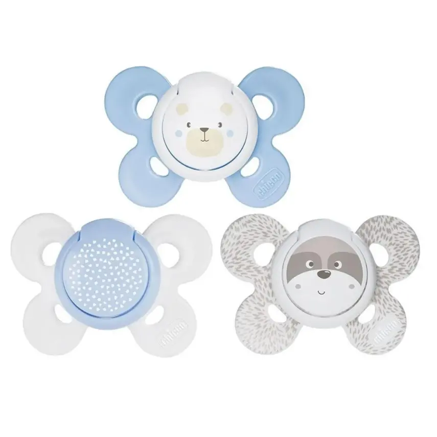 Chicco Physio Comfort Silikon Emzik 2li 0+ Ay Erkek - 1