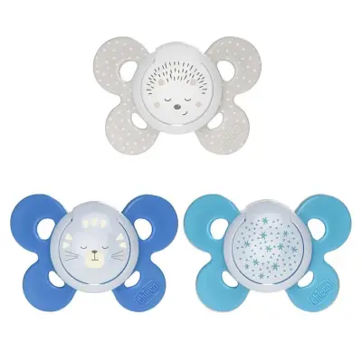 Chicco Physio Comfort Silikon Emzik 2li 16+ Ay Erkek 