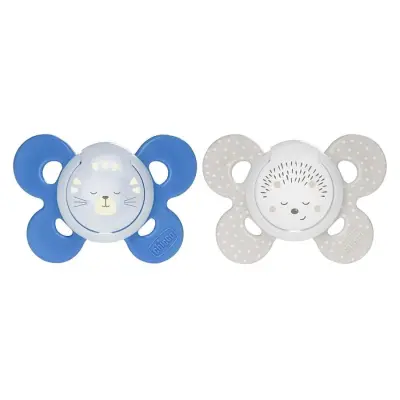 Chicco Physio Comfort Silikon Emzik 2li 16+ Ay Erkek - 3