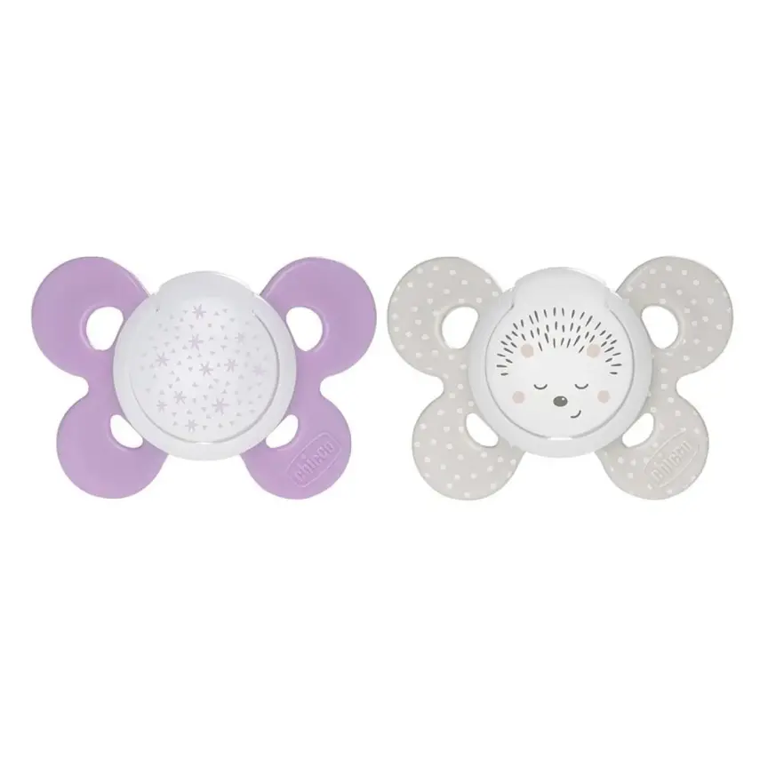 Chicco Physio Comfort Silikon Emzik 2li 16+ Ay Kız - 3