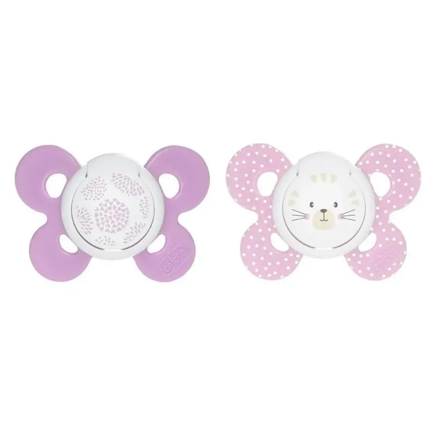 Chicco Physio Comfort Silikon Emzik 2li 6+ Ay Kız - 3