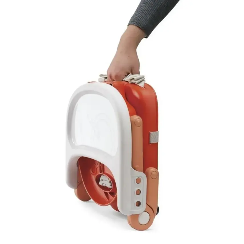 Chicco Pocket Snack Portatif Mama Sandalyesi Poppy Red - 2