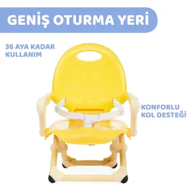 Chicco Pocket Snack Portatif Mama Sandalyesi Saffron - 2