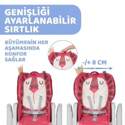 Chicco Polly 2 Start Mama Sandalyesi Lion - 3