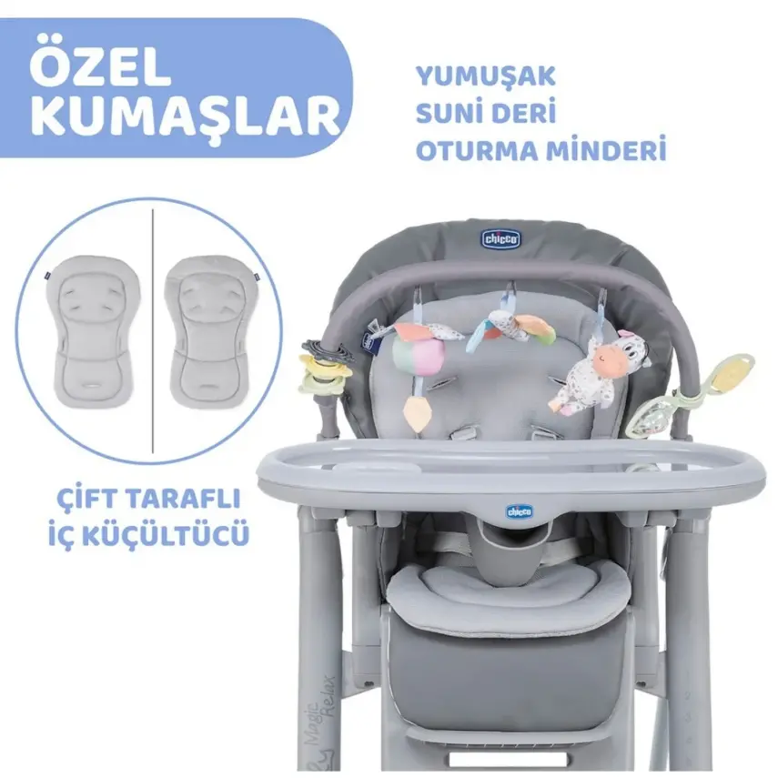 Chicco Polly Magic Relax Mama Sandalyesi Blue Passion - 7