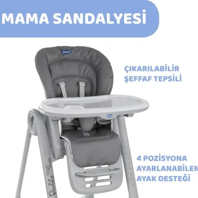 Chicco Polly Magic Relax Mama Sandalyesi Blue Passion - 3