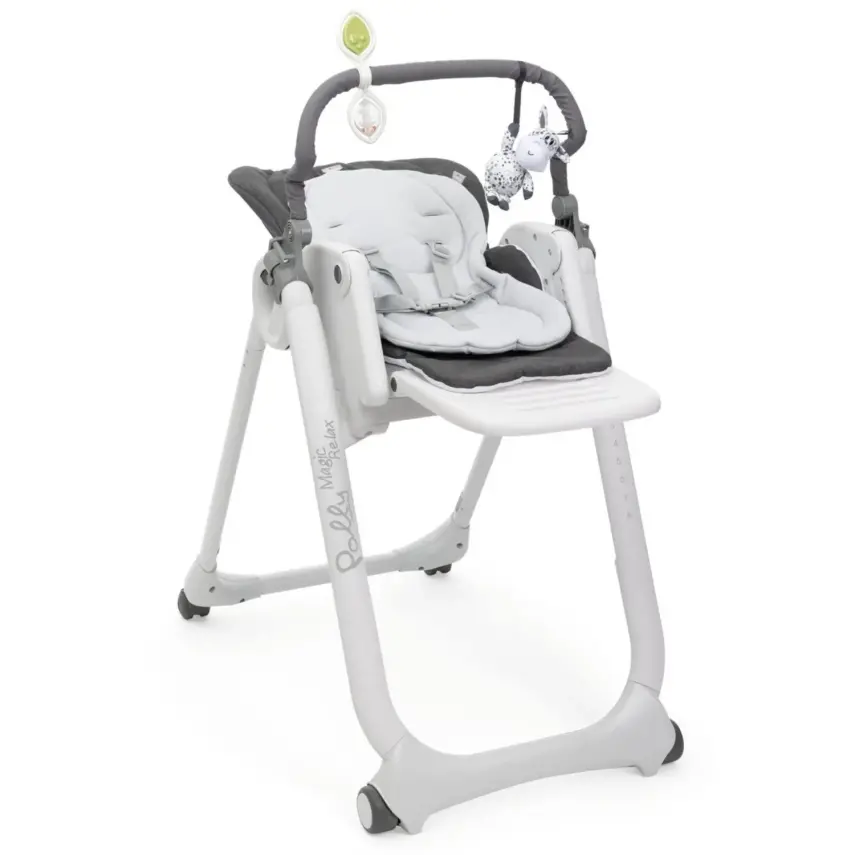 Chicco Polly Magic Relax Mama Sandalyesi Grey Melange - 1