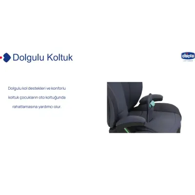 Chicco Quizy I-Size Oto Koltuğu 15-36 Kg Black - 7