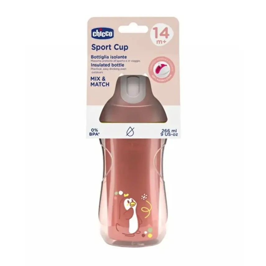 Chicco Sport Bardak Pipetli 14+ Ay Kız Yeni - 4