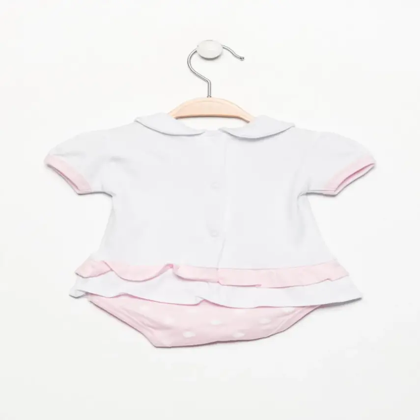 Chicco Tulum Yazlık Kısa Fırfırlı Pembe - 2