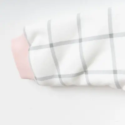 Ciccim Baby Fermuarlı Uzun Kollu Kışlık Bebek Çocuk Uyku Tulumu Ekose Gri 2,5 Tog - 15