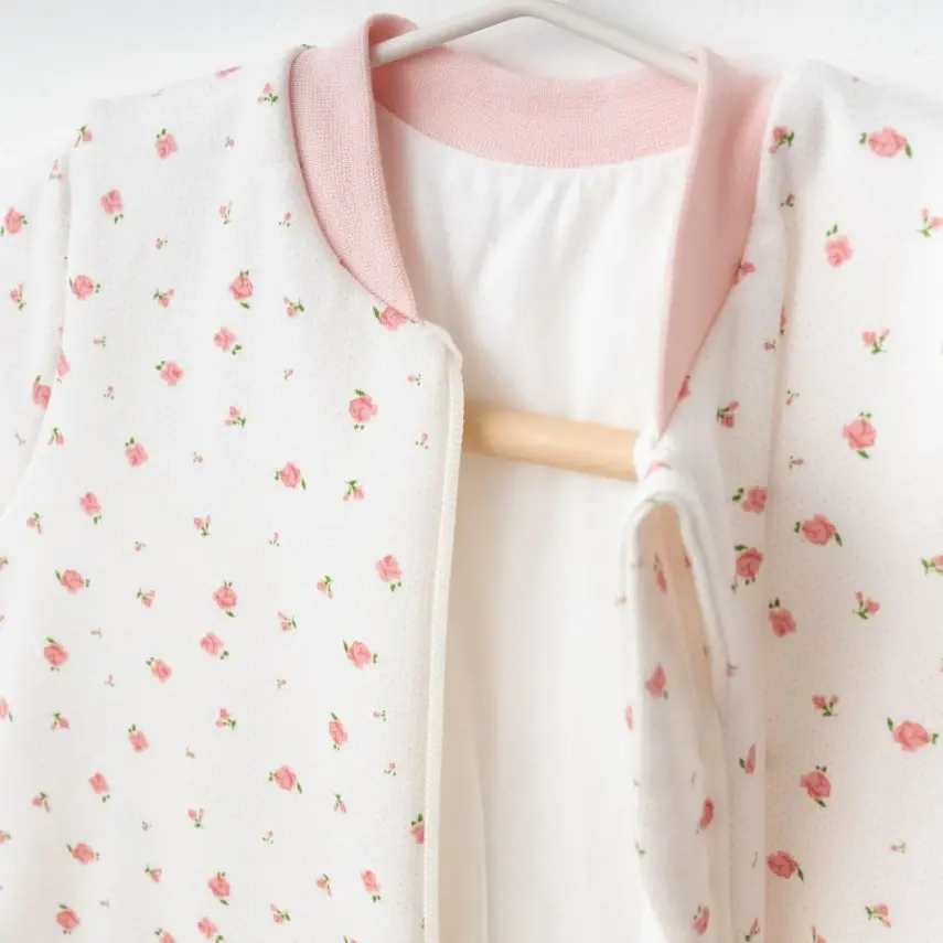 Ciccim Baby Fermuarlı Uzun Kollu Kışlık Bebek Çocuk Uyku Tulumu Kanaviçe Pembe 2,5 Tog - 21