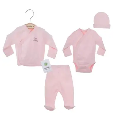 Ciccim Baby Kız 4lü Takım Cuala Prematüre Pembe