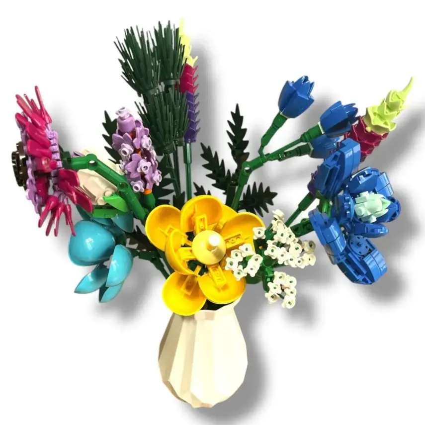 Çiçek Lego Çiçek Yapım Seti 528 Parça  - 2