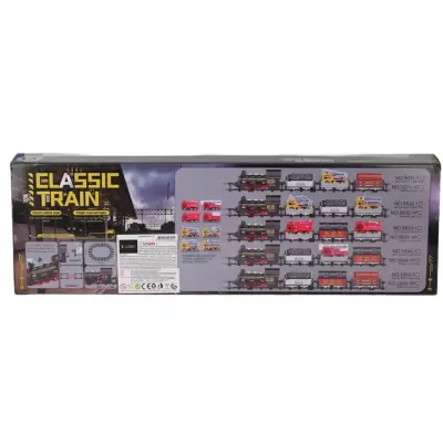 Classic Train Ekstra Araçlı Işıklı Sesli Dumanlı 116 Cm - 2