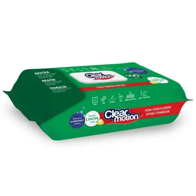 Clear Motion Yüzey Temizlik Havlusu 100lü