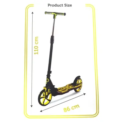 Cool Wheels 2 Tekerlekli Scooter 12+ Neon - 3