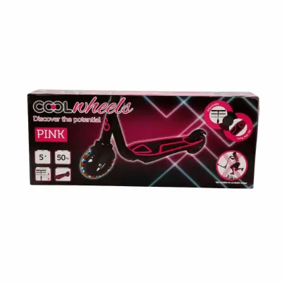 Cool Wheels 2 Tekerlekli Scooter 5+ Pembe - 4