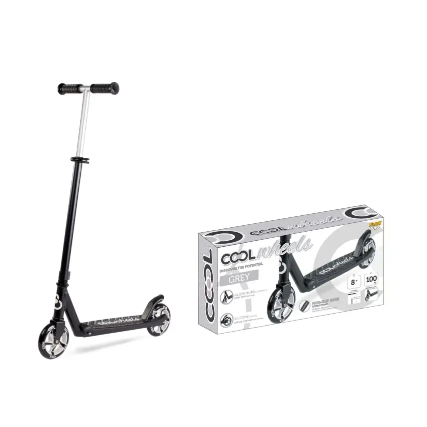 Cool Wheels 2 Tekerlekli Scooter 8+ Gri - 1
