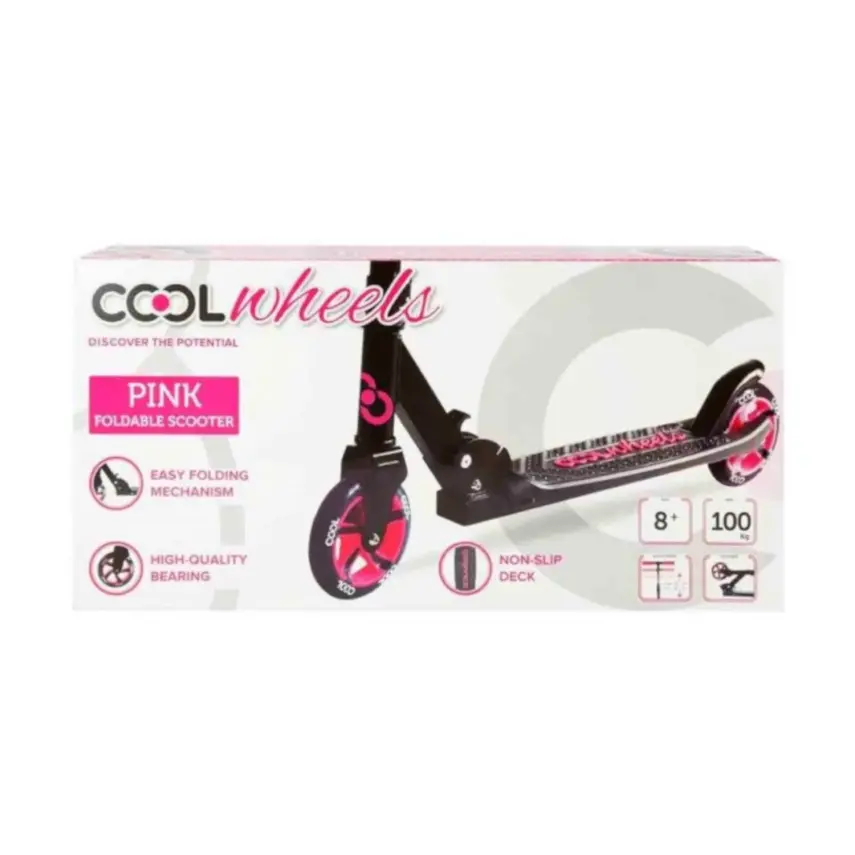 Cool Wheels 2 Tekerlekli Scooter 8+ Pembe - 3
