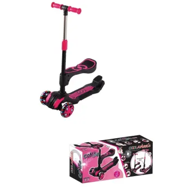 Cool Wheels Combo Oturaklı Scooter Pembe - 3